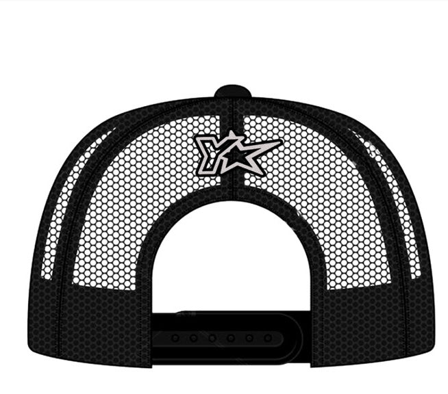 YS Trucker Hat (Black/Black)