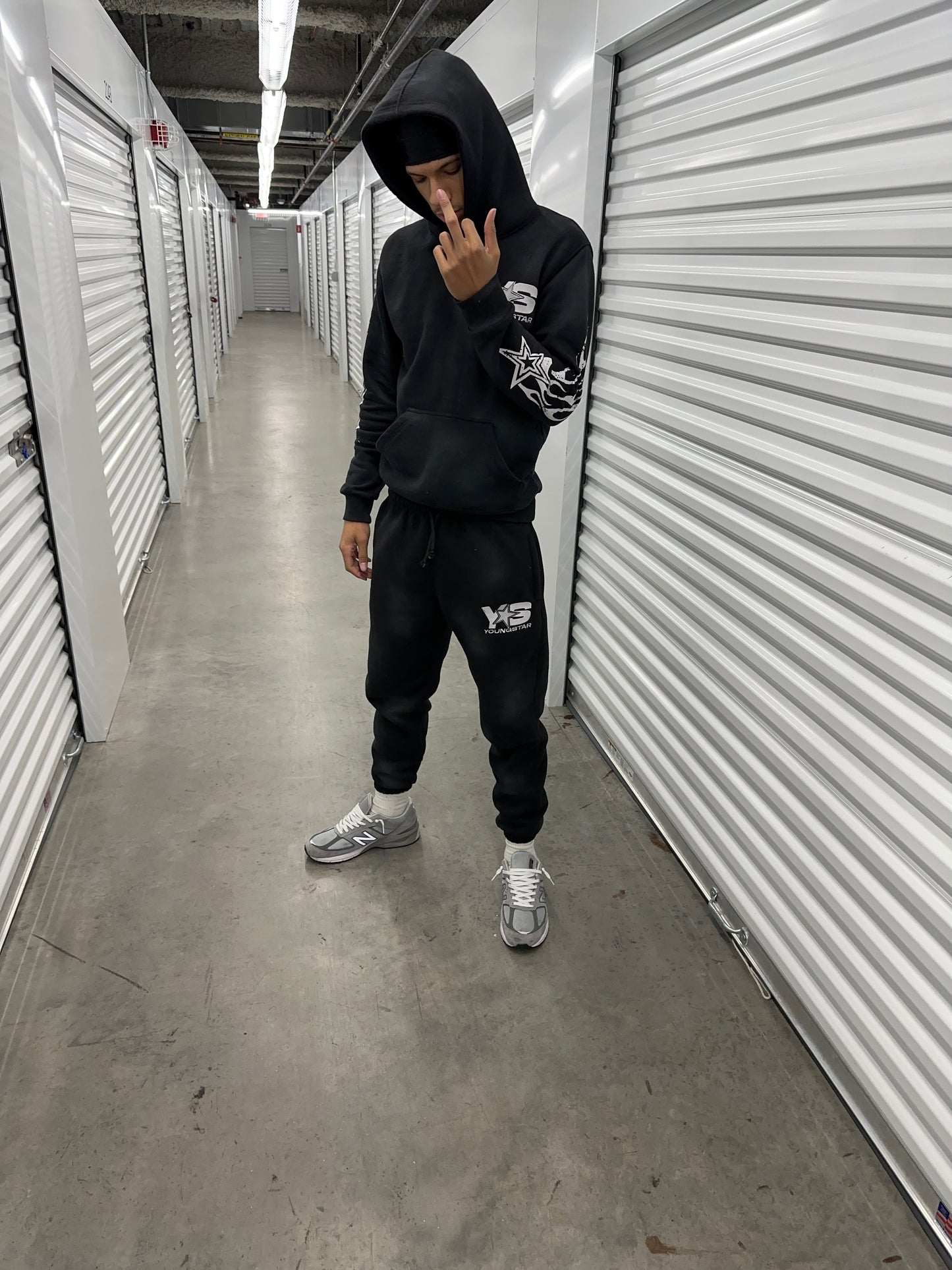 Black YS Sweatsuit