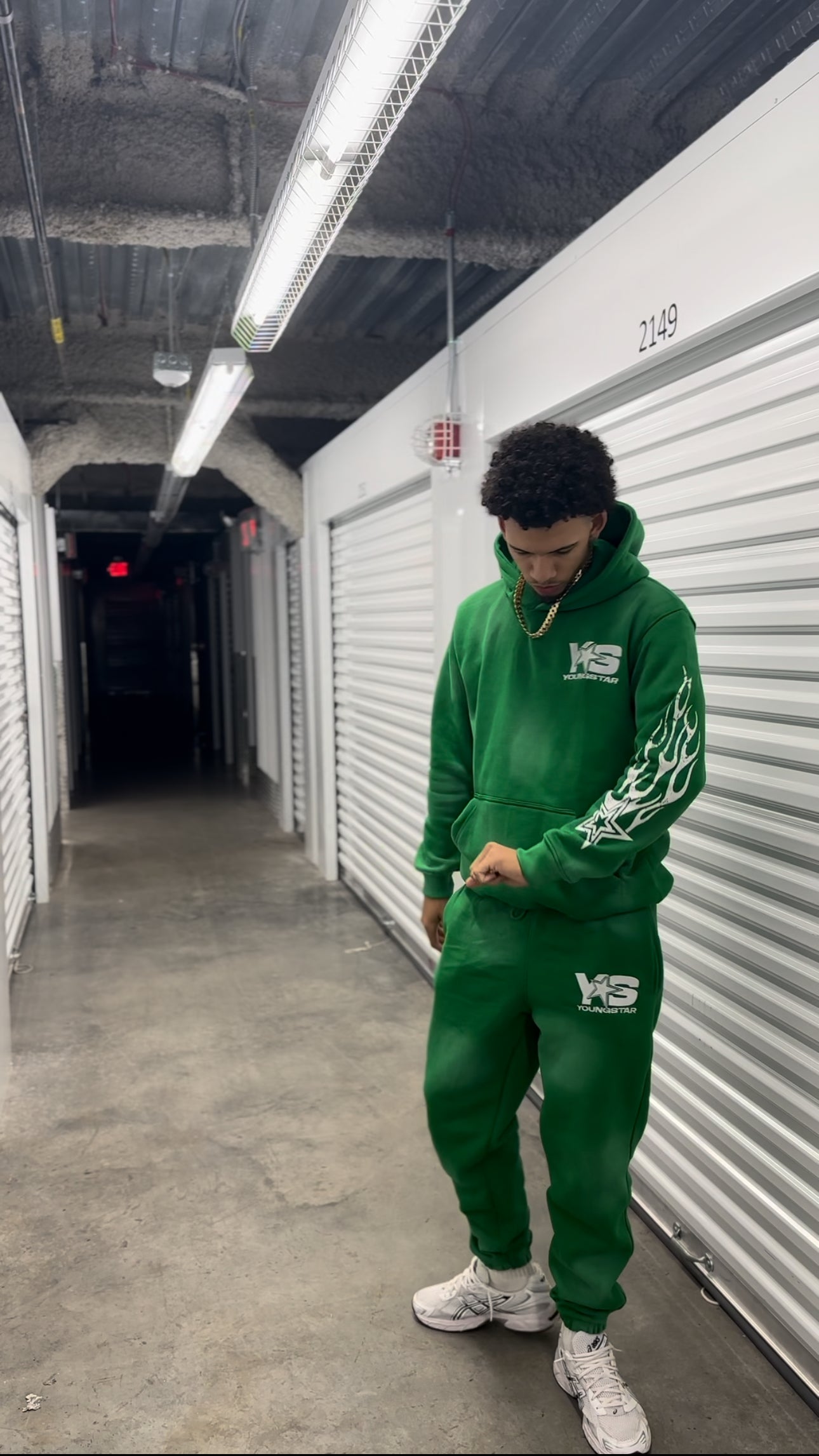 Green YS Sweatsuit