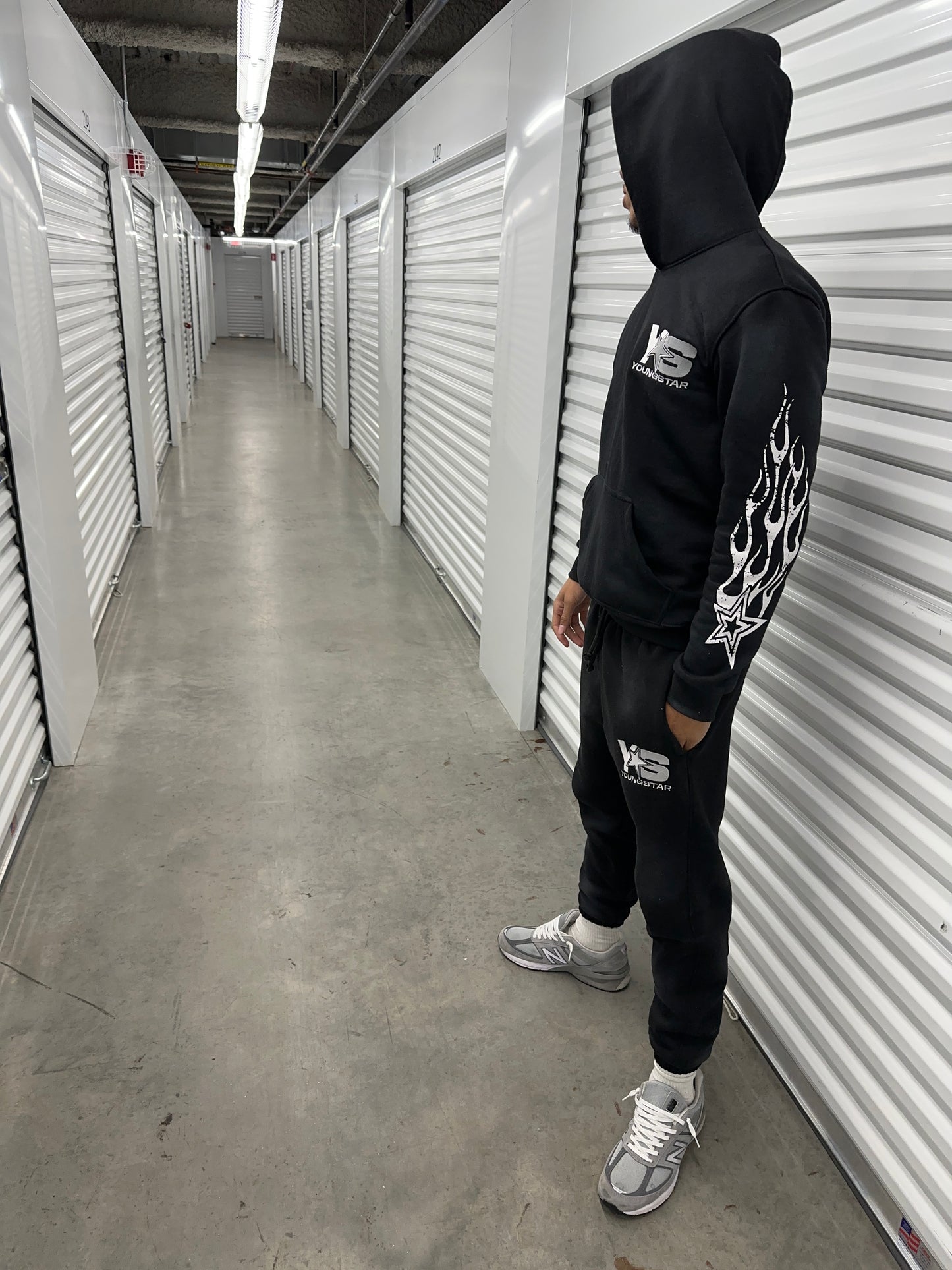 Black YS Sweatsuit