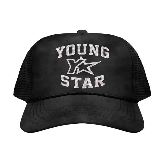 YS Trucker Hat (Black/Black)